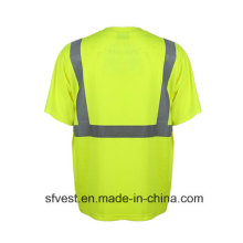 En ISO 20471 Respirable Confort Reflective Safety Polo T-Shirt Vente en gros